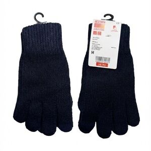 UNIQLO Women's Black Gloves